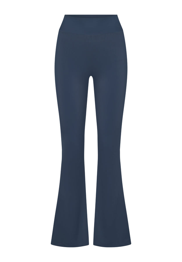 Miami Sculpt UV Flare Leggings Midnight Blue